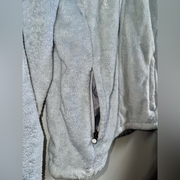 The North Face Fleece Osito Zip Up Jacket Women Size Small Light Blue Polyester - Picture 7 of 14